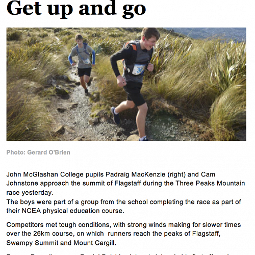 ODT article - The three peaks
