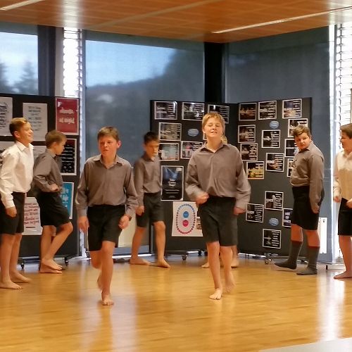 RNZB visit term #2 - with the Year 7 Drama class