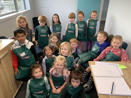 Thank you Bunnings for our new aprons; room 13 cannot wait to get messy!