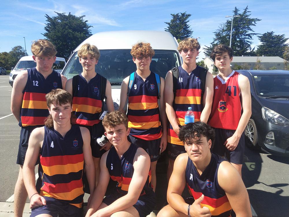 Senior A volleyball team - Mainland Champs Christchurch.