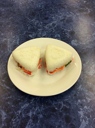Stunning looking 'Sushi Sandwiches'