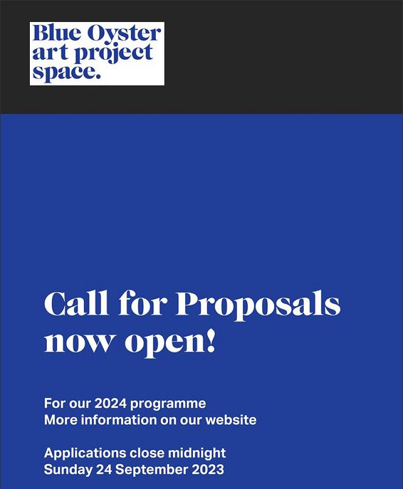 Blue Oyster Art Project Space Call for Proposals