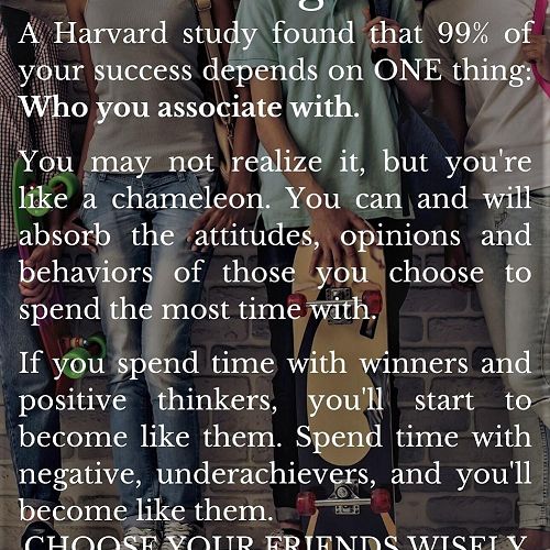 Choose Your Friends Wisely