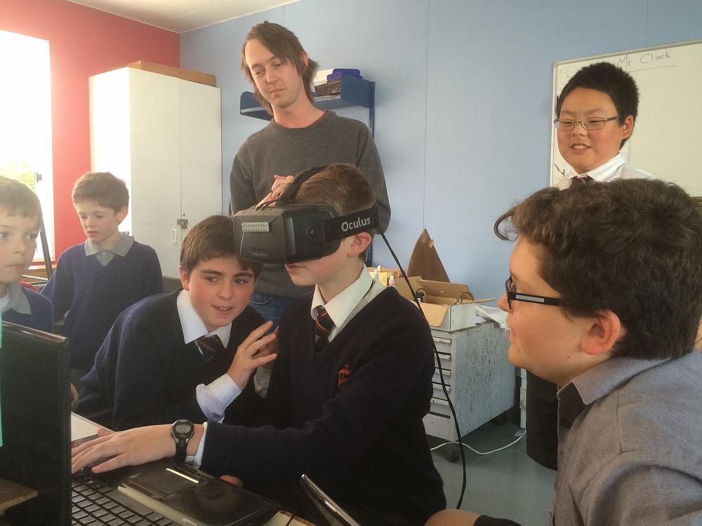 Oculus Rift brings a new dimension to Code Club