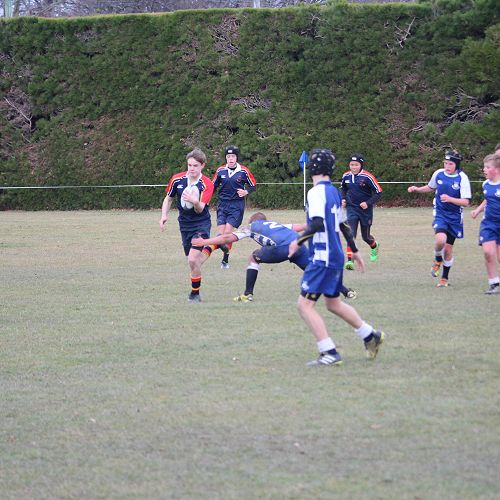 Waihi Rugby match... A tough battle in the icy conditions. Final score was 62-48 to the home team.&nbsp;
