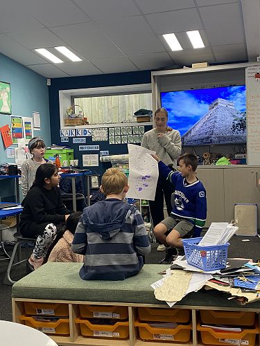 Drama with Miss Hall