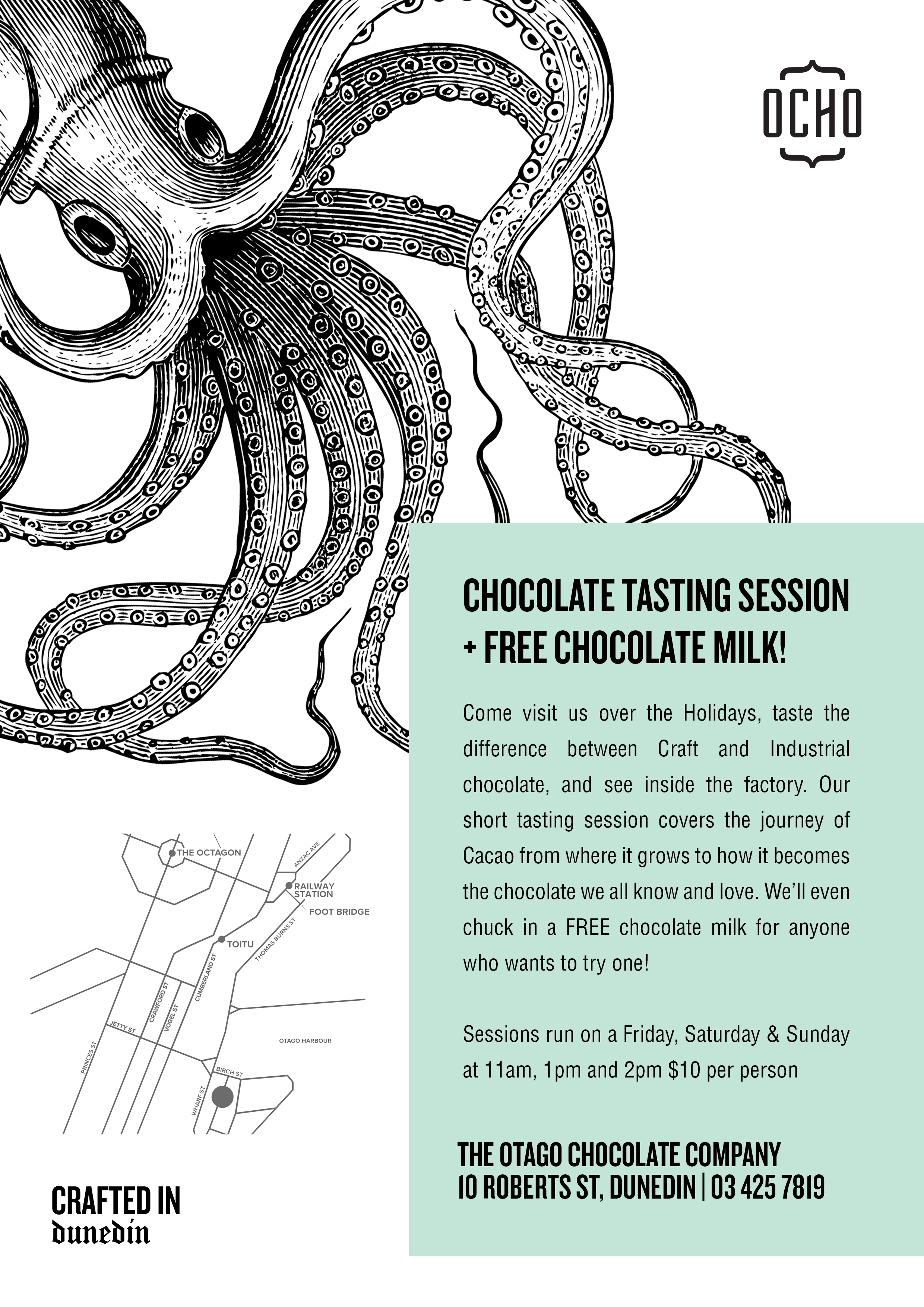 Ocho Chocolate Holiday Programme