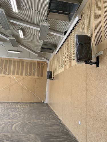 Inside the hall