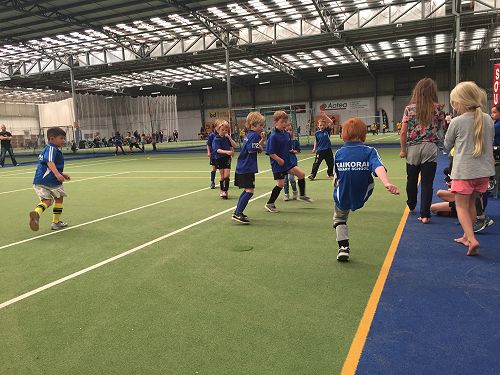 Great pass down the side line 