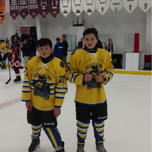 Feilim Dougherty (Year 8) and Aidan Dougherty
(Year 10)





