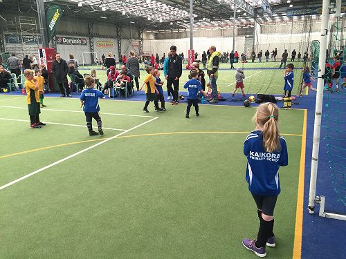 Charlotte surveys the team