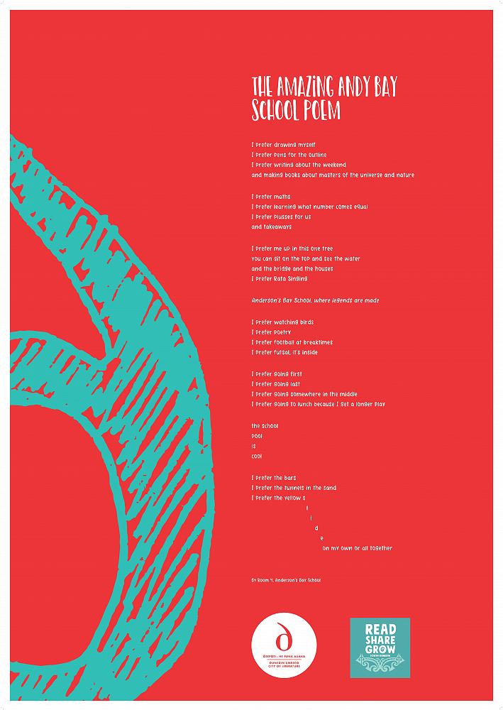 The Amazing Andy Bay School Poem