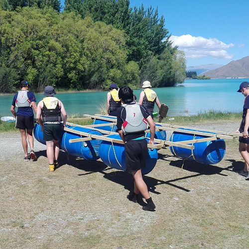 Completed raft