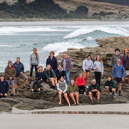After a long day of water testing, we enjoyed an ice-cream at Brighton Beach before heading back to the Colleges (photo: Barry Kelk)