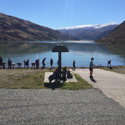 Lunch and play at Dairy Creek