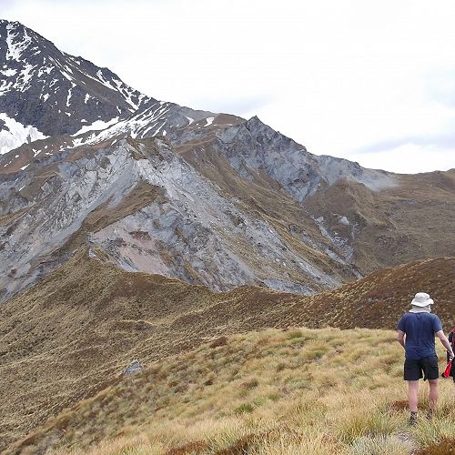 Heading up Mt Aurum