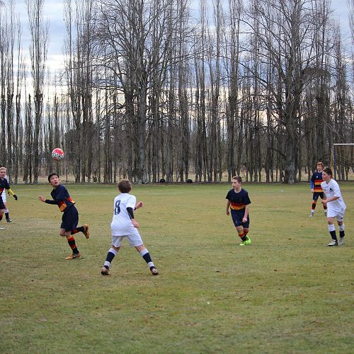 Waihi Football match. A good game that McGlashan were very dominant in. Final score 10-1 to McGlashan.