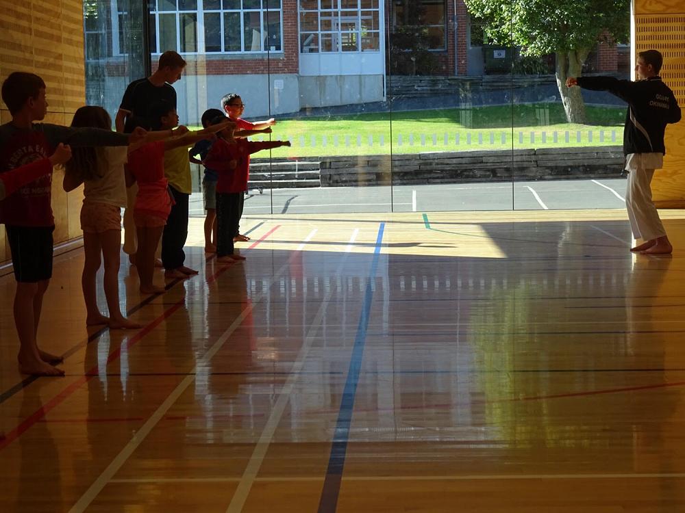 Karate at John McGlashan College