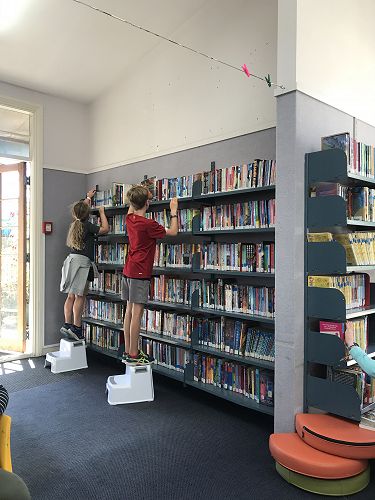 We are loving our new library space!