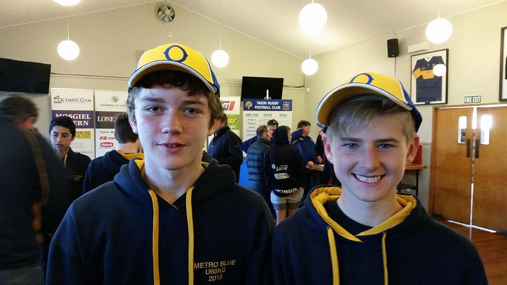 Dominic Morrison and Callum White
