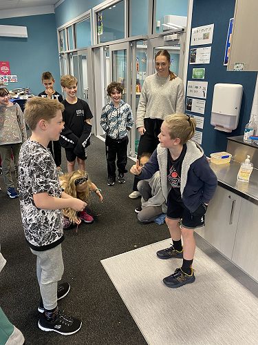 Drama with Miss Hall
