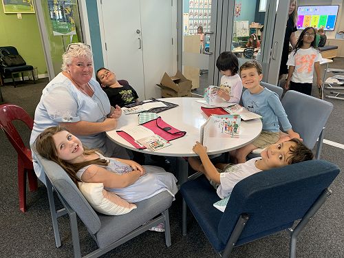 How lucky are these learners having Miss Mackay to work with them