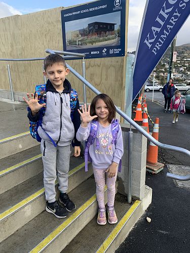 Lucca is happy that his sister is now 5
