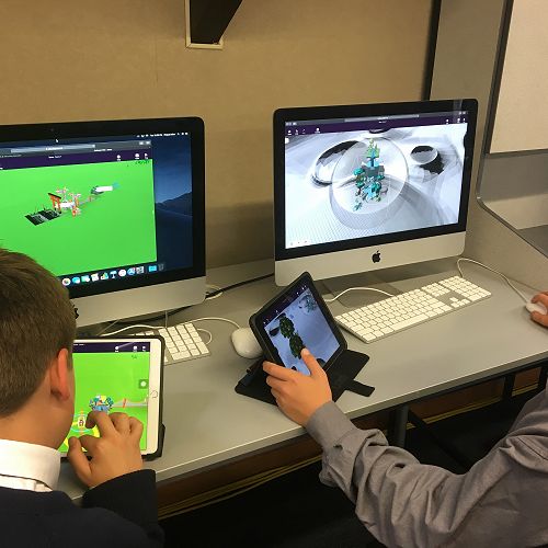 S.E.E.K. Cospaces: digital liteacy and coding.&nbsp;