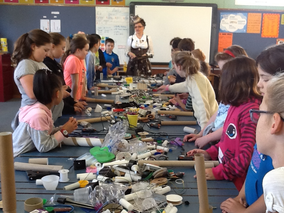 Our fabulous Steampunk Workshop!
