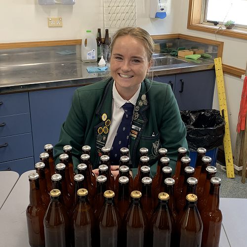 Cap Counter and Packager...Hannah Cormack