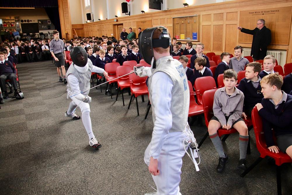 Fencing at McGlashan