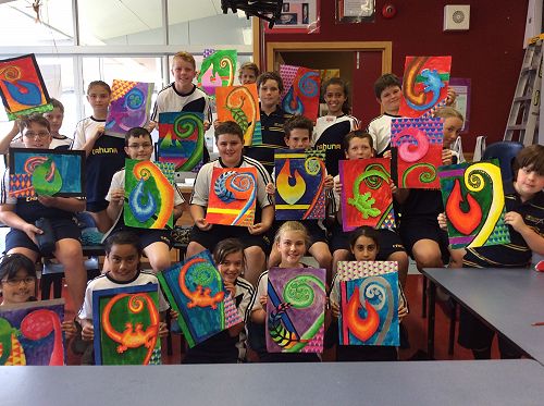 Year 7 Tahuna Artist's