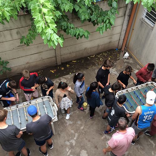 Social centre visit