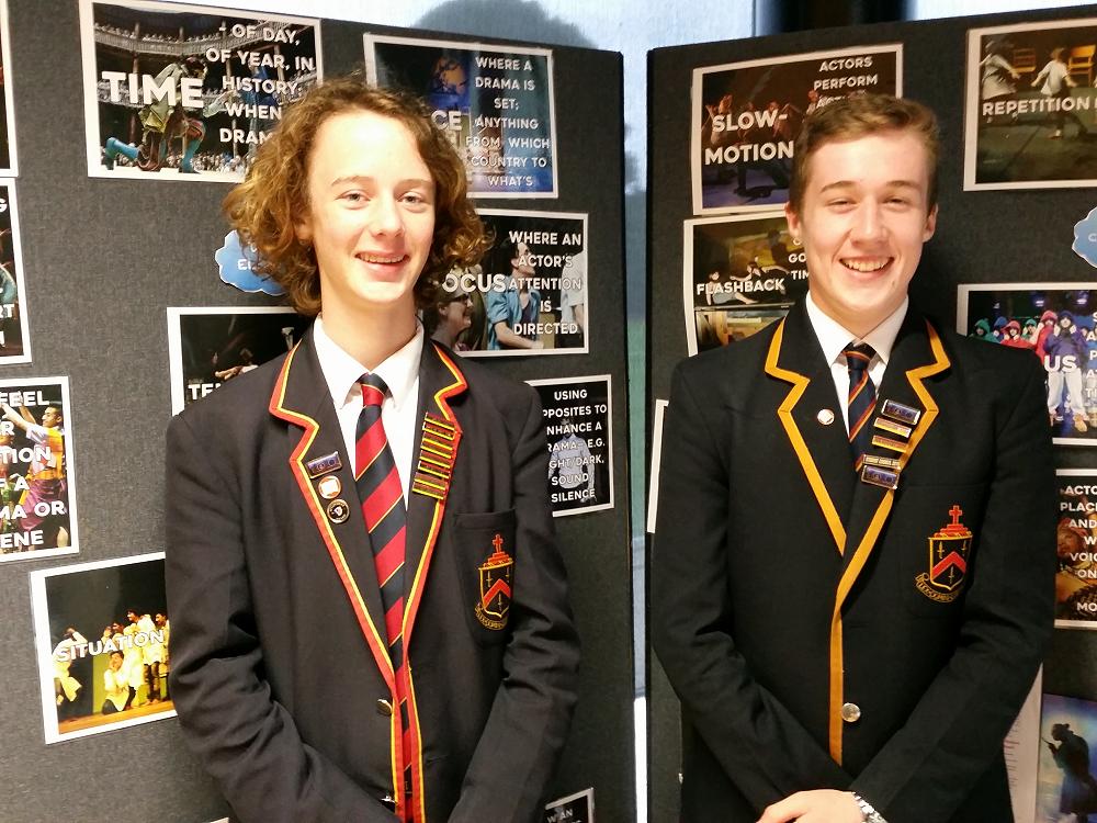 Samuel Leaper and Ben Porter - Fortune Theatre Ambassadors&nbsp;