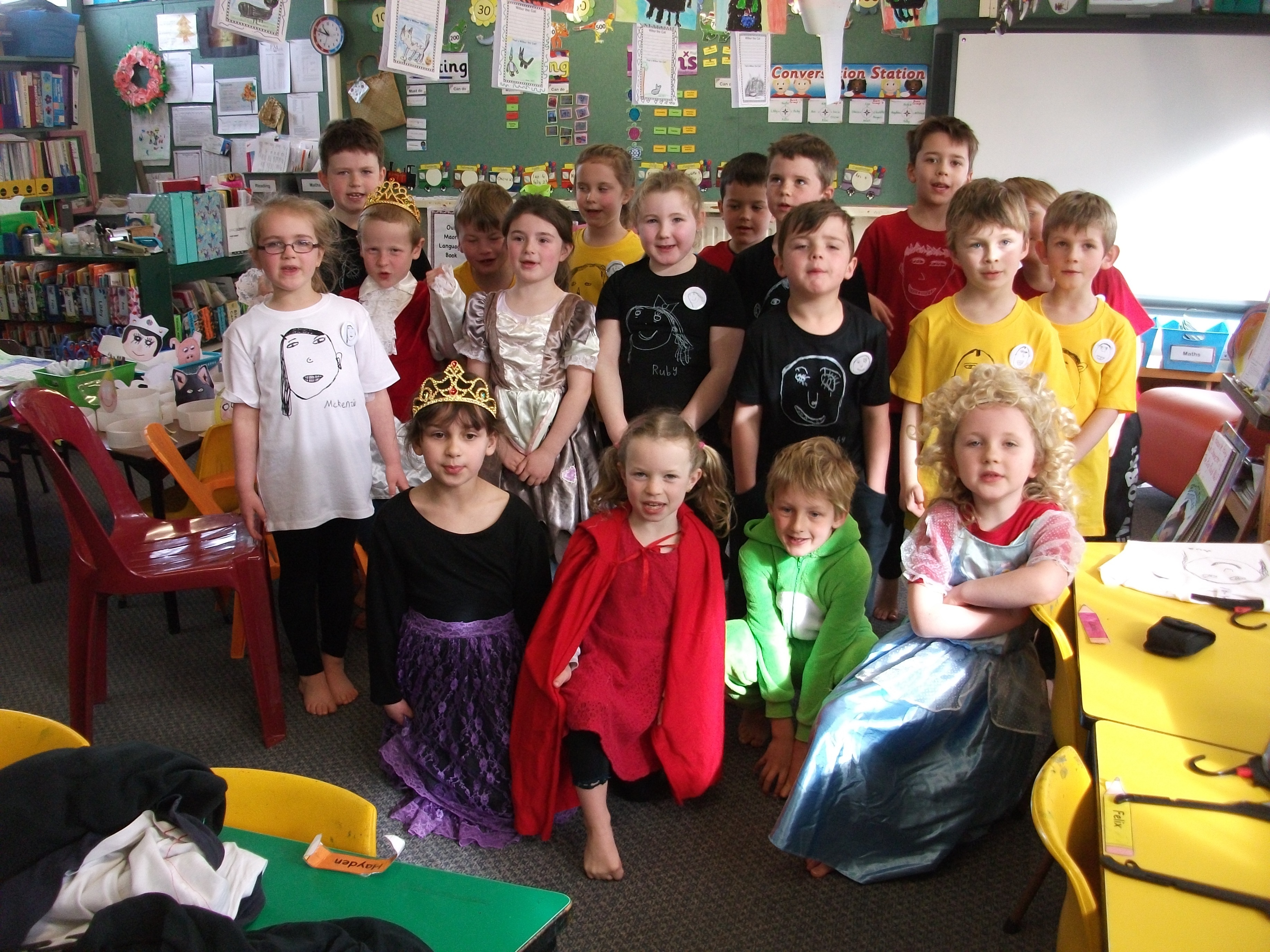 Filming for the School Movie