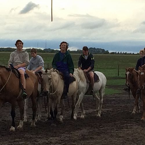 Horse riding at Estancia