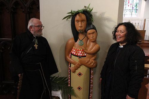 Rev Wiremu Quedley and Rev Shari Roy
