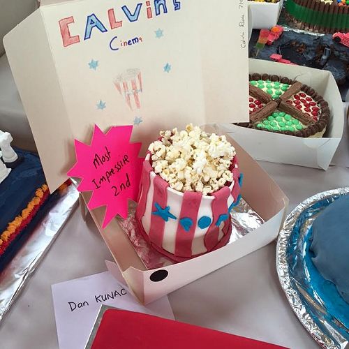 Year 7 cake competition - Calvin Ruru