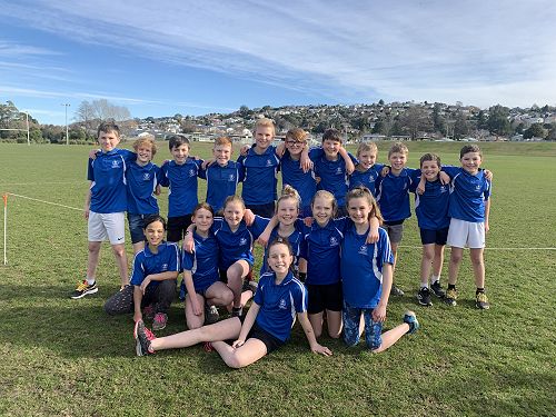 Year 6 Hills Cluster runners