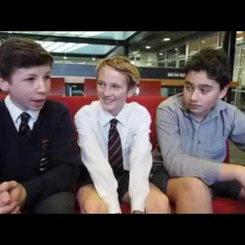 Daniel, Calvin and Archie reflect on the experiences of refugee children