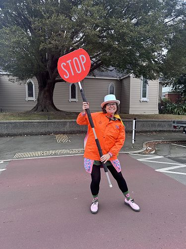 Our fabulous Road Patrol coordinator Helen
