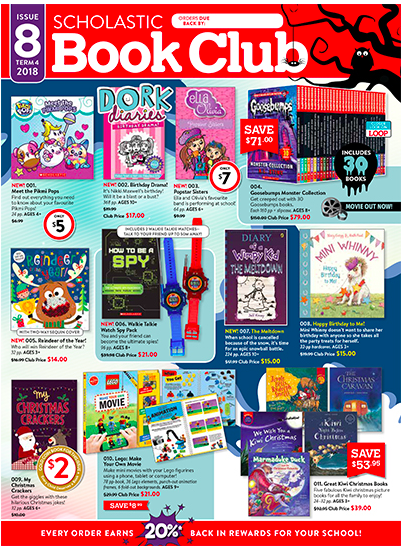 Scholastic Book Club Issue 8