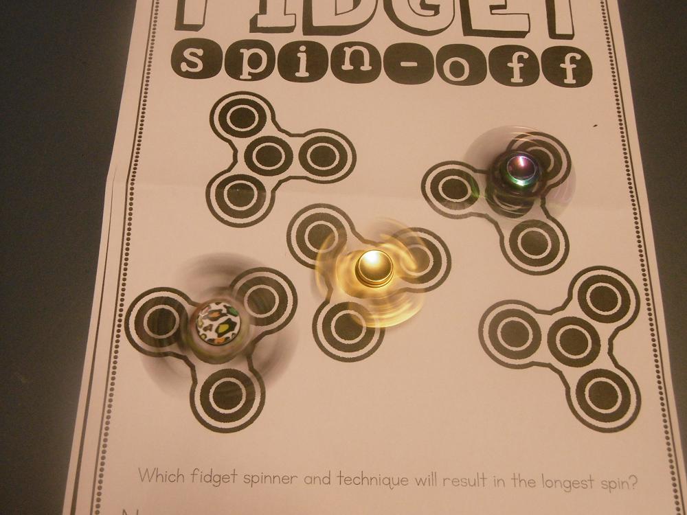 To fidget or not?, Room 14 explore the debate!
