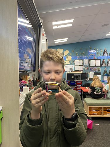 Learning about Polyhedrons.