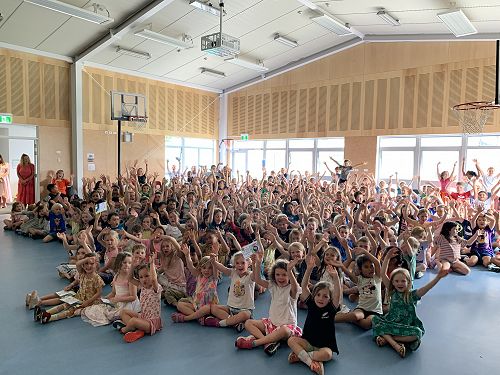Our first assembly of 2023 was a hit!