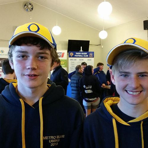 Dominic Morrison and Callum White