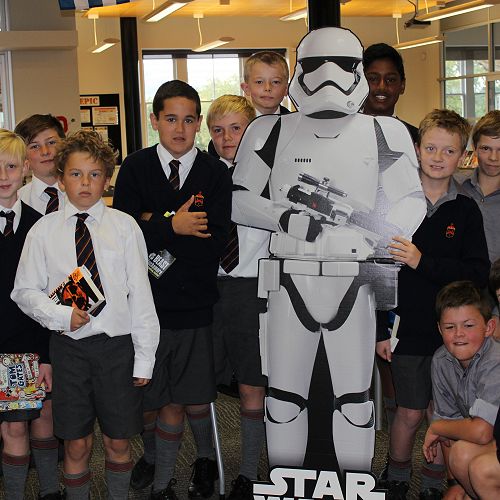 Library Invasion by Stormtrooper