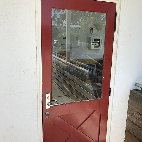 Location of the automated external defibrillator (AED) - Boarding House, John McGlashan College