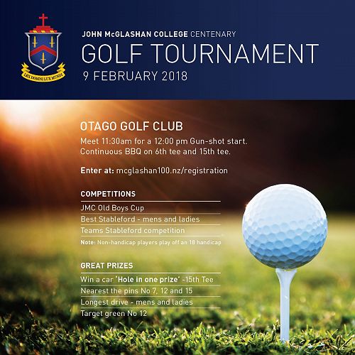 JMC Centenary Golf tournament.