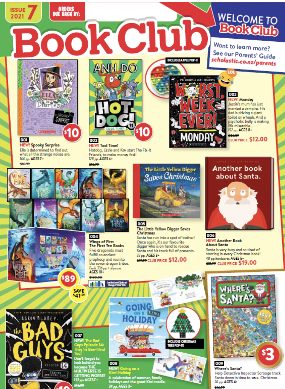 Issue 7 - Scholastic Book Club